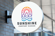 Sun Shine Nature Summer Logo, a Branding & Logo Template by Design_Planet (Thumbnail 2 of 3)