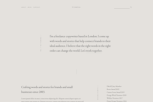 Yumna Squarespace 7.0