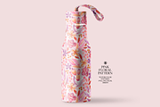 Pink Floral Watercolor Pattern, a Pattern Graphic by Webvilla Studio (Thumbnail 5 of 5)