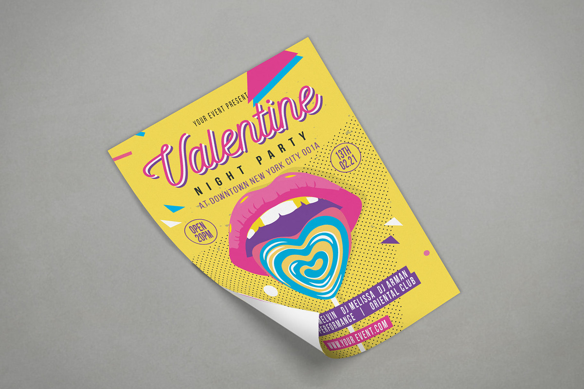 Valentine Party, a Flyer Template by Graphr (Photo 3 of 3)