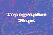 Topographic Maps, a Background Graphic by dvtchk (Thumbnail 3 of 11)