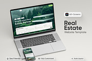 Modern Real Estate Website UI/UX Kit, an UI Kit Template by Soulfuldesignstudio (Thumbnail 2 of 6)