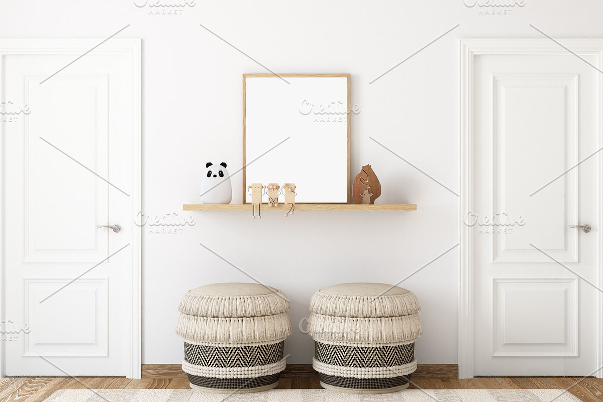 Frame Mockup Bundle Kids - 46, a Household Mockup by Mockup Shop (Photo 9 of 20)