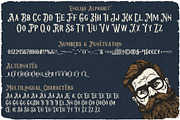 Beard Point Layered Font, a Blackletter Font by Vozzy Vintage Fonts (Thumbnail 2 of 8)