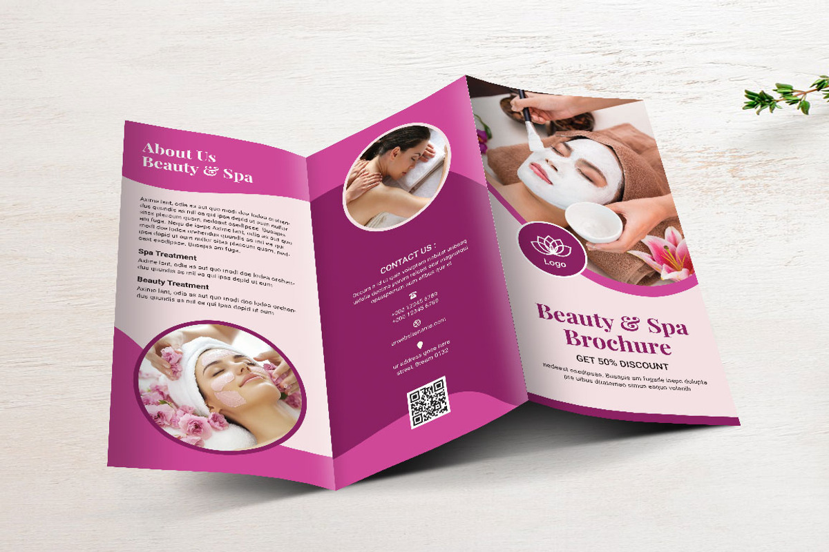 Beauty & Spa., a Brochure Template by yanindesign (Photo 2 of 3)