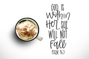Leggins & Lattes Font Duo, a Script Font by A Little Smidge (Thumbnail 7 of 7)