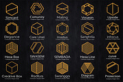 Hexagon Logo Emblems, a Branding & Logo Template by Artha Desain (Thumbnail 3 of 8)