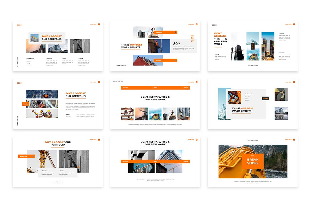 iTrucksi Construction Google Slides, a Presentation Template by Design Persona (Photo 4 of 5)