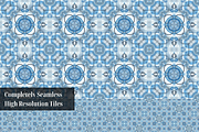 Blue Porcelain Abstract Patterns, a Pattern Graphic by Gen Aumonier (Thumbnail 11 of 14)