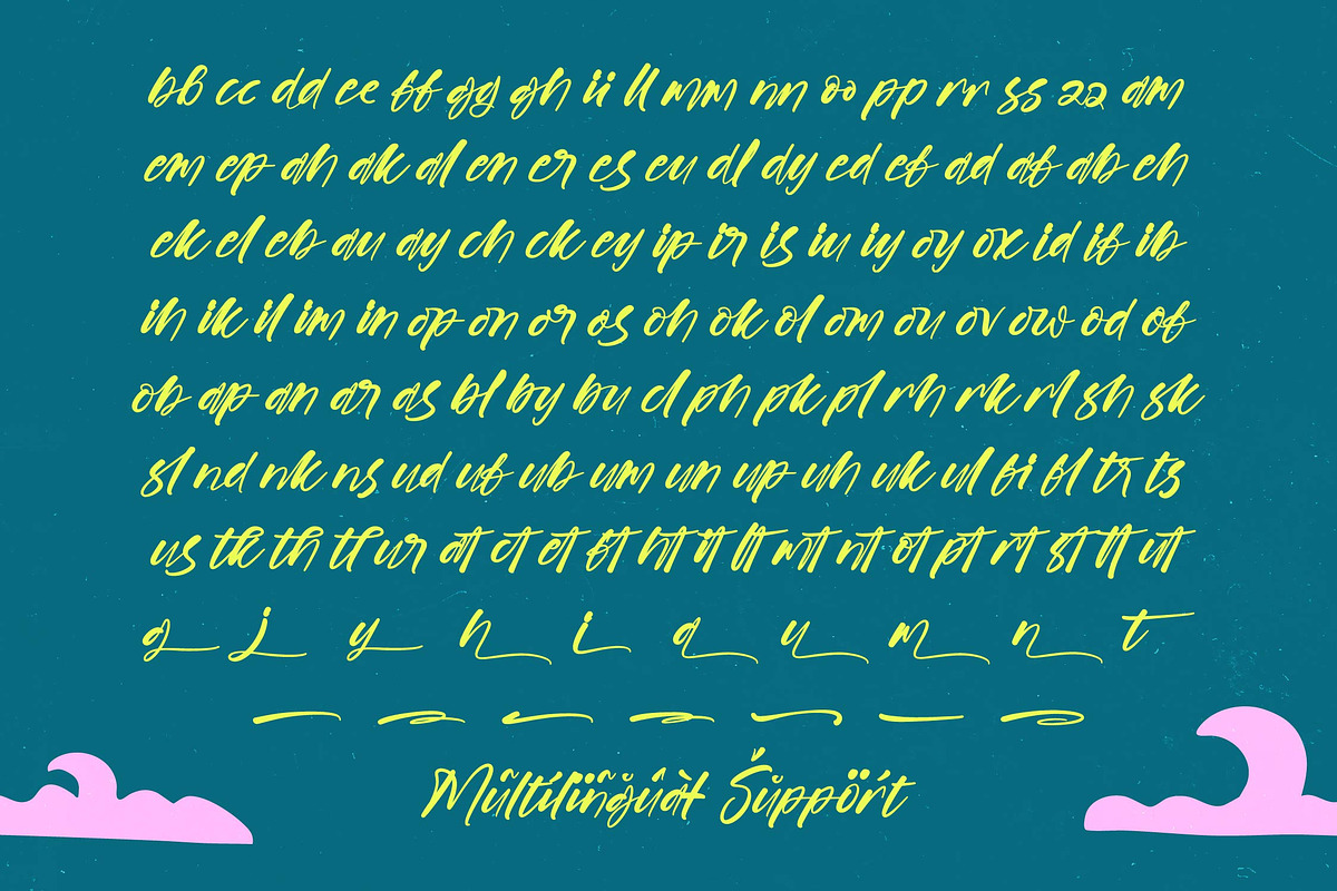 Fistgood Loutens - Bold Handwritten, a Script Font by stylishtype.co (Photo 19 of 20)