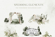 watercolor wedding creator, an Object Illustration by BlumenSoul (Thumbnail 2 of 10)
