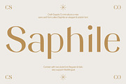 Saphile – Elegant Sans Serif, a Sans Serif Font by Craft Supply Co. (Thumbnail 1 of 8)