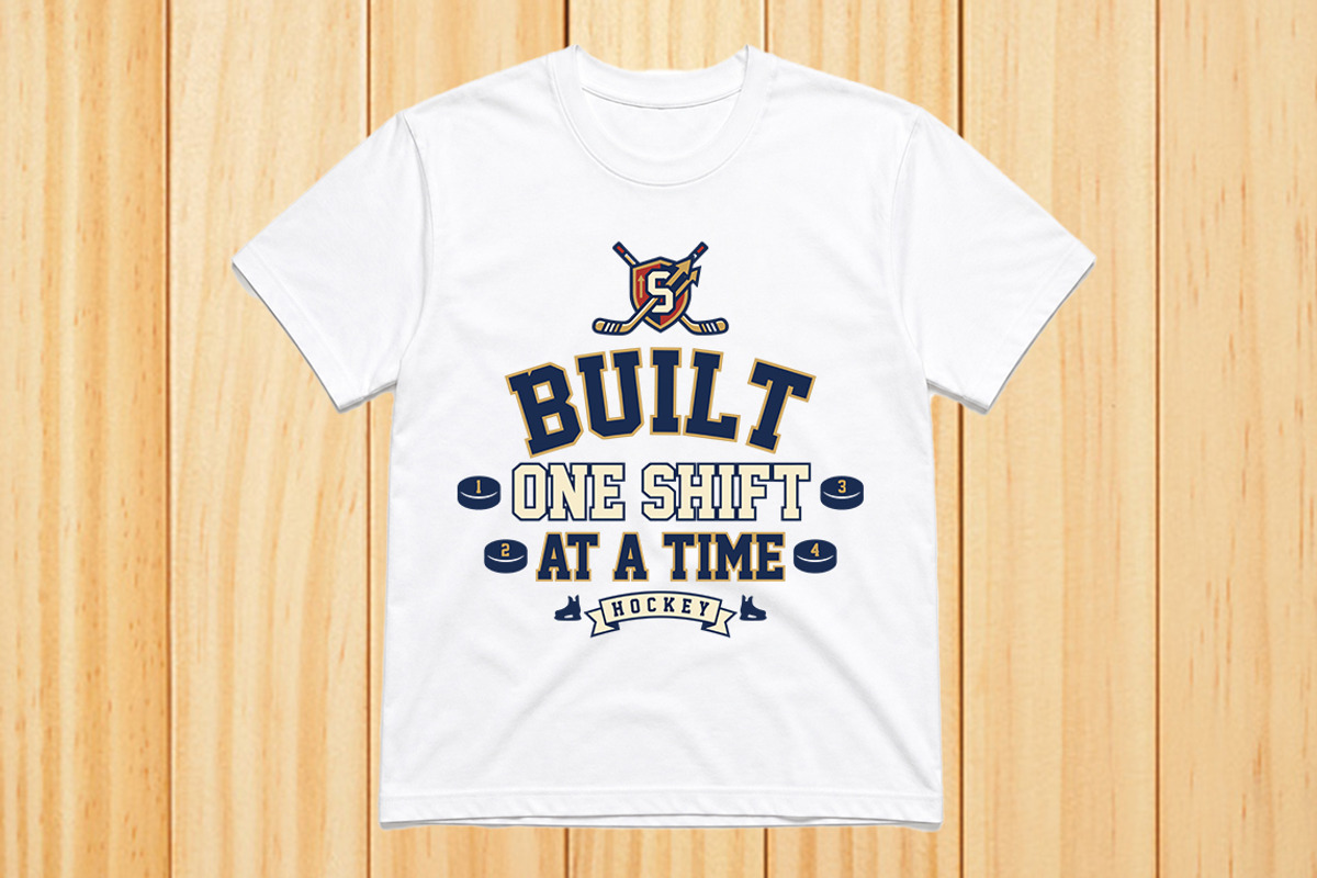 Hockey T-Shirt Design Graphic, an Object Graphic by balal (Photo 1 of 3)