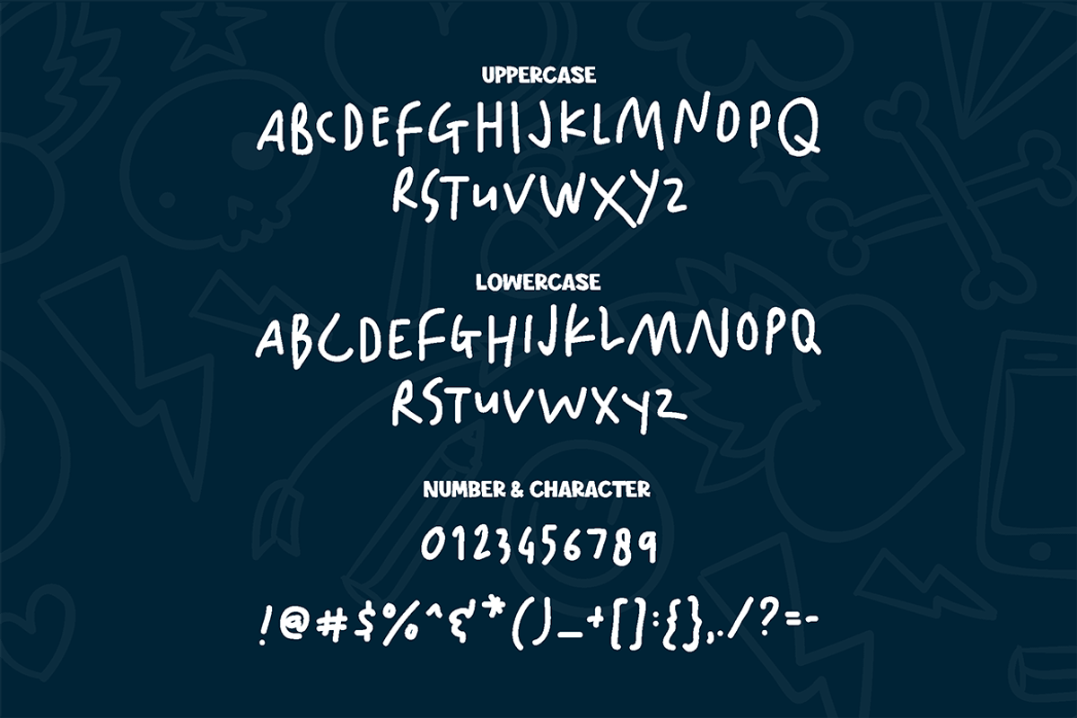 Happy Hints - Kids Font, a Font by tokokoo (Photo 3 of 11)