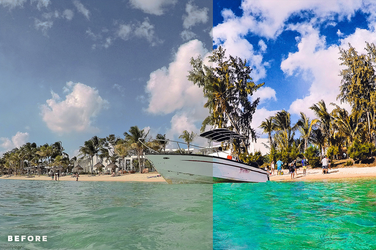 Tropical LUTs for Color Grading, an Action Add-On by Presetsh.com (Photo 7 of 8)