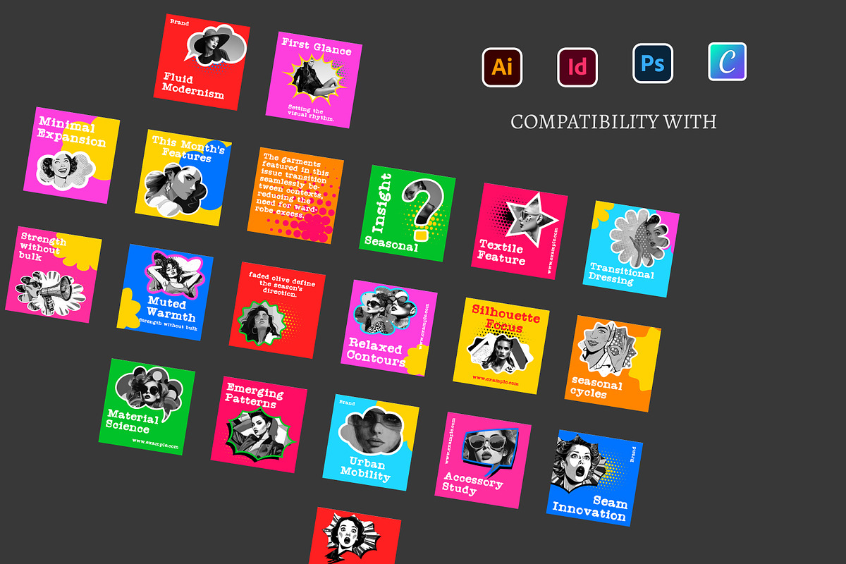 Social Media Post content kit, a Social Media Template by Artisan Vibes (Photo 3 of 9)