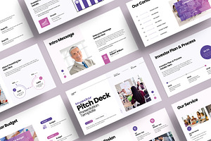 Investor Pitch Deck Presentation, a Presentation Template by MightyDesign