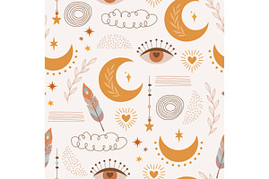 Boho Seamless Pattern