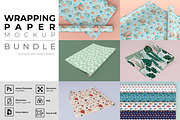 Wrapping Paper Mockup Bundle, a Mockup by McLittle Stock (Thumbnail 1 of 14)