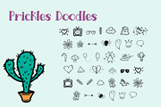 Starry Prickles, a Serif Font by Kristy Hatswell (Thumbnail 3 of 6)