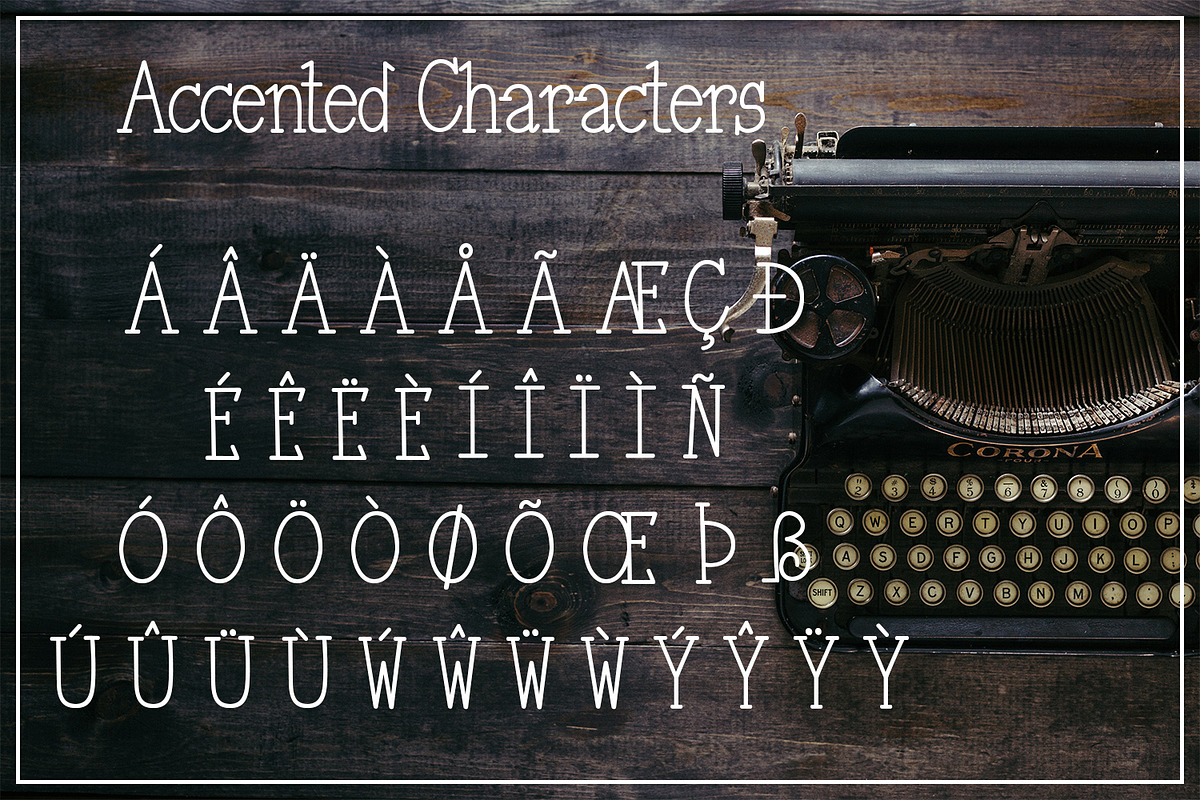 Retro Typewriter - A Classic Font, a Slab Serif Font by Endless Time Graphics (Photo 5 of 7)