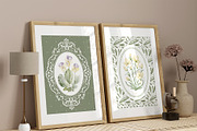 Hand Painted Baptism Watercolor Set, a Background Graphic by LenArt (Thumbnail 8 of 19)