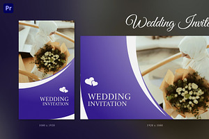 Wedding Invitation V2 | Premiere Pro, a Templates & Theme by Gatamotion