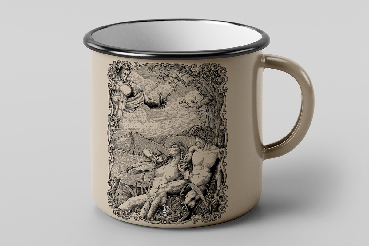 Engrave Style Illustration, Part 1, an Illustration by NStudio (Photo 5 of 8)
