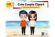 Propose & Valentine day clipart PNG, a Person Illustration by Podcliparts (Thumbnail 1 of 6)