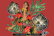 Nova Procreate Glitter Brushes, a Brushes & More by Neon Wild (Thumbnail 7 of 8)
