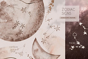 Organic Modern Shapes Watercolor set, a Decorative Illustration by Peace ART (Thumbnail 8 of 17)