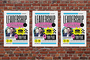 Beige Leadership Workshop Flyer Set, a Flyer Template by Aiyari Graphic (Thumbnail 3 of 3)