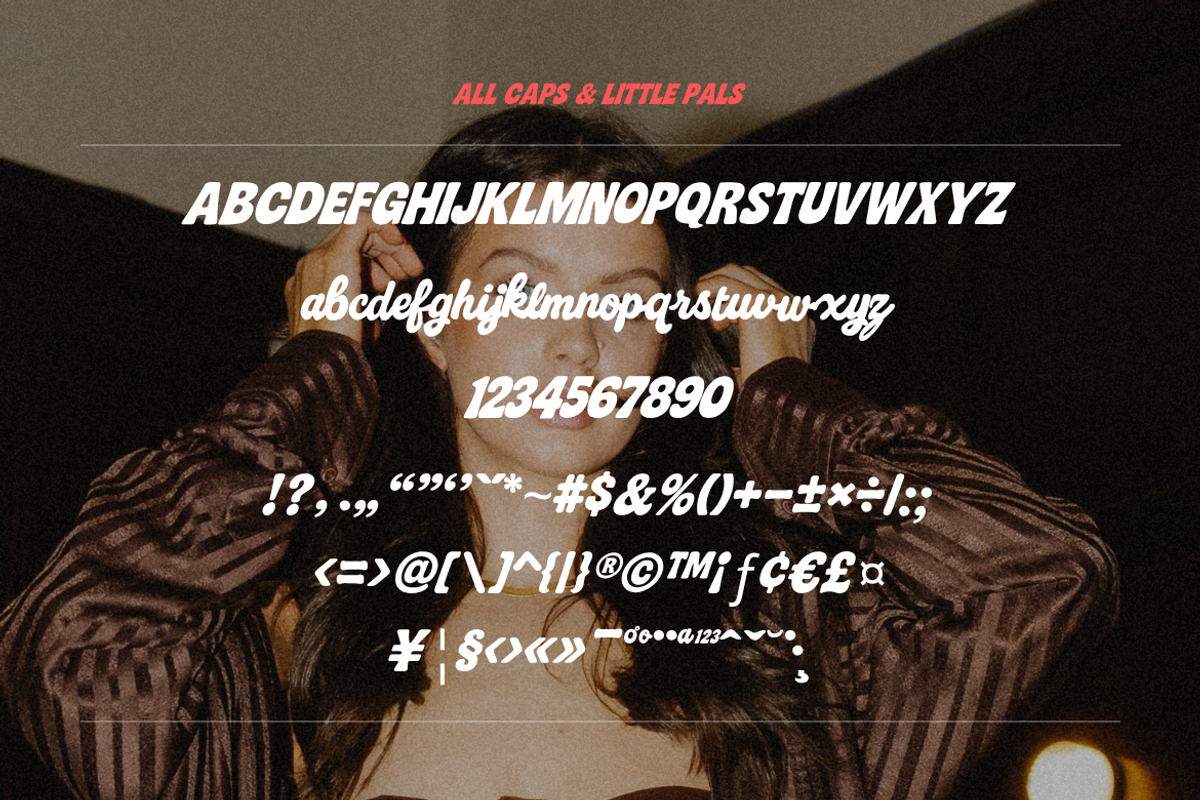 Peachy Rebels - Playful Font, a Script Font by Creacy Studio (Photo 3 of 11)