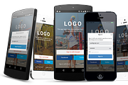Login1 - Ionic Auth Component, a HTML Template by IonicThemes (Thumbnail 3 of 3)