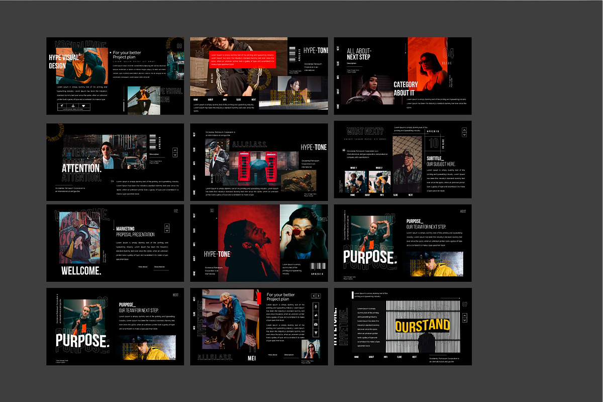 HYPETONE - Googleslide, a Presentation Template by Dirtytemp Studio (Photo 11 of 11)
