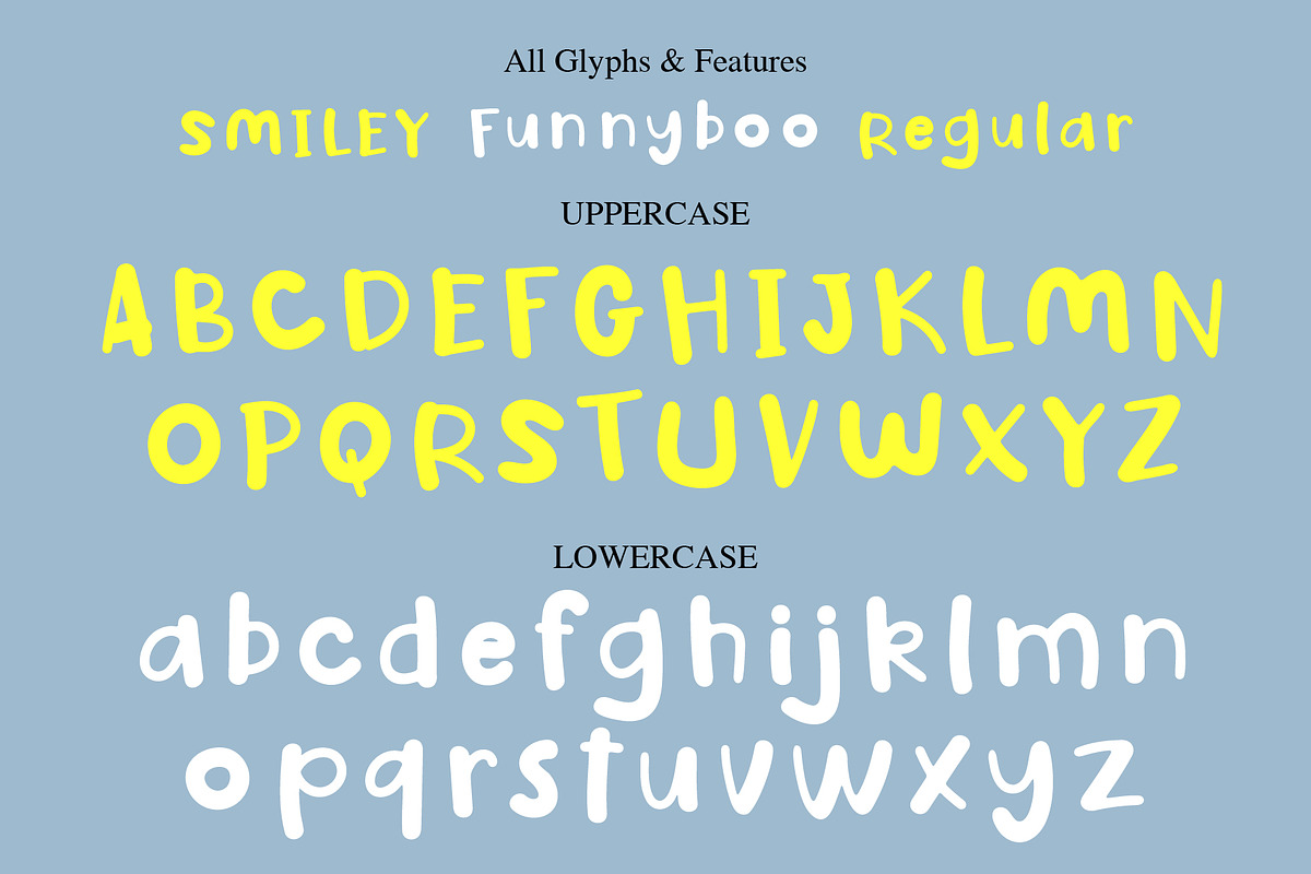 Smiley Funnyboo, a Handwritten Font by BBtypeStudios (Photo 12 of 17)