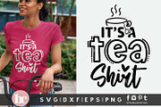 Tea SVG Bundle | Funny Tea Quotes, a Food Illustration by TheBlackCatPrints (Thumbnail 6 of 12)