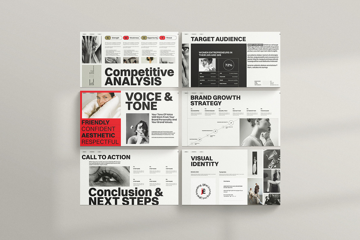Brand Strategy Guide Template, a Presentation Template by ArtisanaAura (Photo 7 of 9)