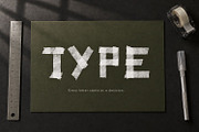 Tape White Font, a Sans Serif Font by Handmadefont (Thumbnail 3 of 15)