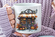 Halloween Storefront Sublimation, an Illustration by CraftArtStudio (Thumbnail 5 of 6)