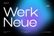 Werk Neue - A Modern Sans-serif Font, a Sans Serif Font by Webhance Studio (Thumbnail 1 of 14)