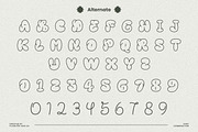 Round Dead - Mix Combination Font, a Serif Font by Flawless And Co (Thumbnail 10 of 10)