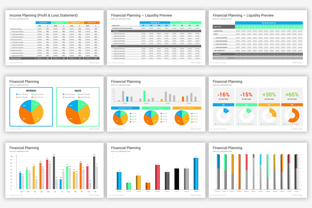 Business Plan Google Slides Template, a Presentation Template by SlideOne (Photo 16 of 26)