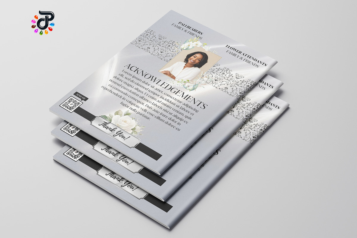 Elegant Canva Obituary Template, a Brochure Template by Protech Design ENT (Photo 9 of 9)