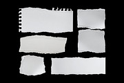 Ripped Torn Paper Set PNG, a Texture Graphic by iHemalaya (Thumbnail 3 of 4)