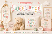 Sweet Angel, a Handwritten Font by Wow Magic (Thumbnail 4 of 5)