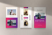 KETONE - Social Media KIT Bundle, a Social Media Template by Dirtytemp Studio (Thumbnail 8 of 14)
