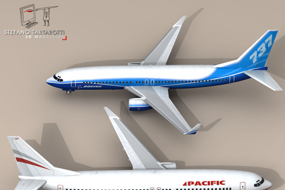 B737-800, a 3D by Tartino 3D models (Photo 3 of 5)