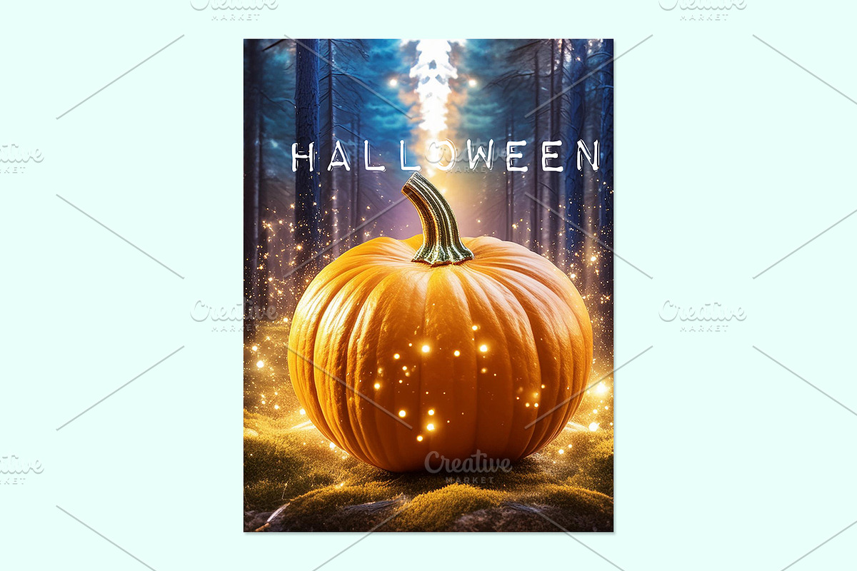 Halloween Mystical Posters JPEG, a Poster Template by kh_cat (Photo 4 of 5)