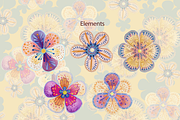 FLOWER UNIQUE, a Pattern Graphic by rumacorakstudio (Thumbnail 4 of 6)